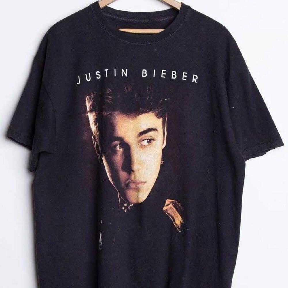 Black Justin Bieber T-Shirt